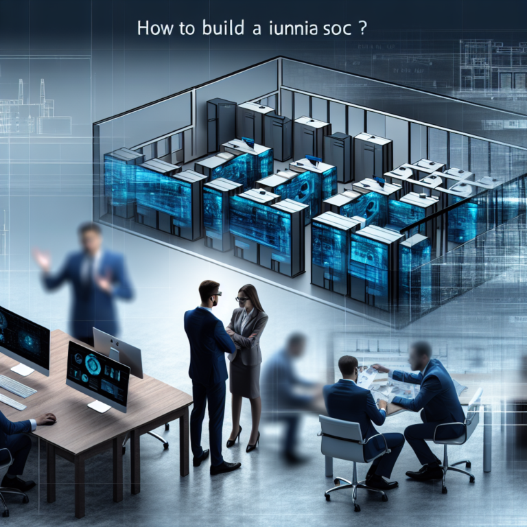 How to Build a Security Operations Center (SOC)