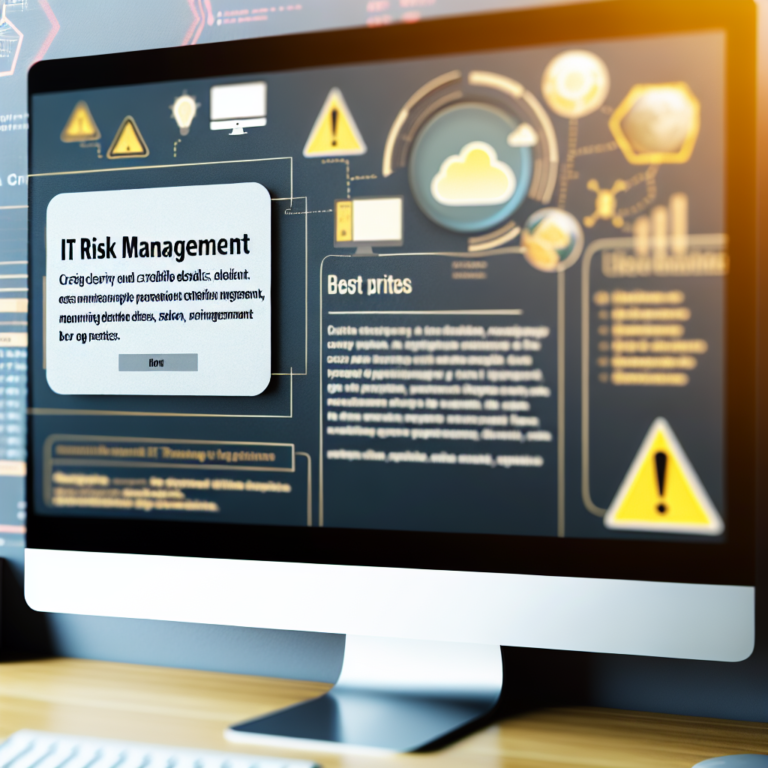 IT Risk Management Best Practices