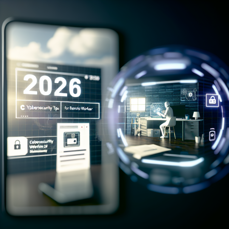Cybersecurity Tips for Remote Workers in 2026