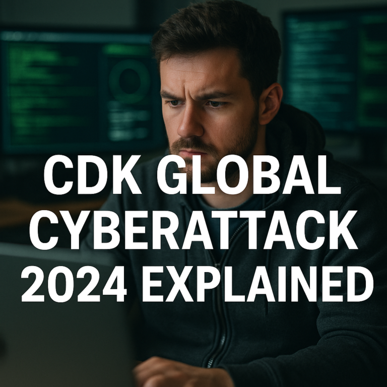 CDK Global Cyberattack 2024 Explained