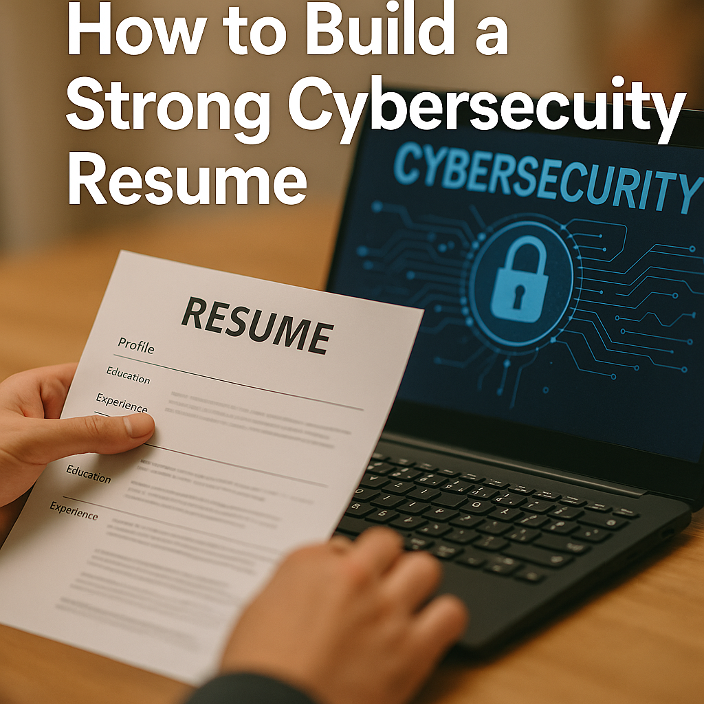 How to Build a Strong Cybersecurity Resume