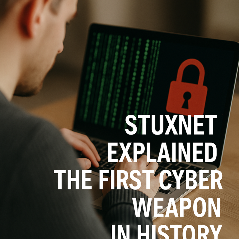 Stuxnet Explained: The First Cyber Weapon in History